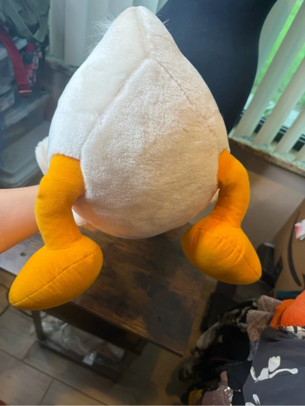 Donald Duck Plush Toy Blue, White & Orange 27 inches.